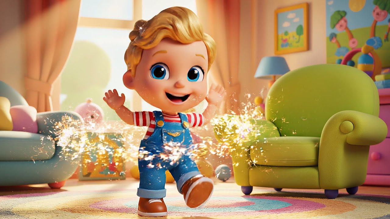 Seis Pequenas Bonecas de Brinquedo Dançam | Canções Infantis e Rimas para Crianças