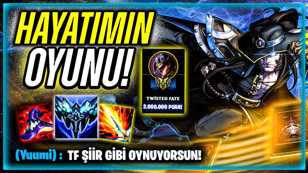TÜM GÜCÜMLE SAVAŞTIM!! | 2M TWİSTED FATE! | KAMP + TEK ATMAK + OUTPLAY +OYUN TUTMAK HEPSİ BİR ARADA!