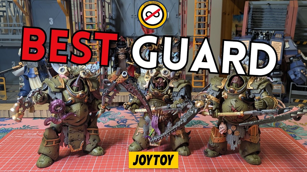 JOYTOY Терминаторы Гвардии Смерти (Warhammer 40K - Deathshroud)