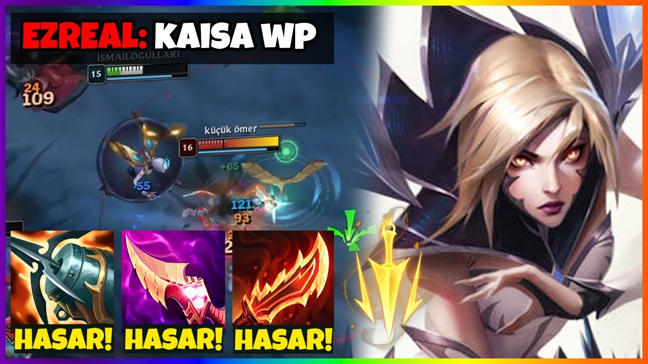 TEK ULTİYLE OYUNUN KADERİNİ DEĞİŞTİRDİM! KAİSA TÜRKÇE OYNANIŞ | xannibale LoL