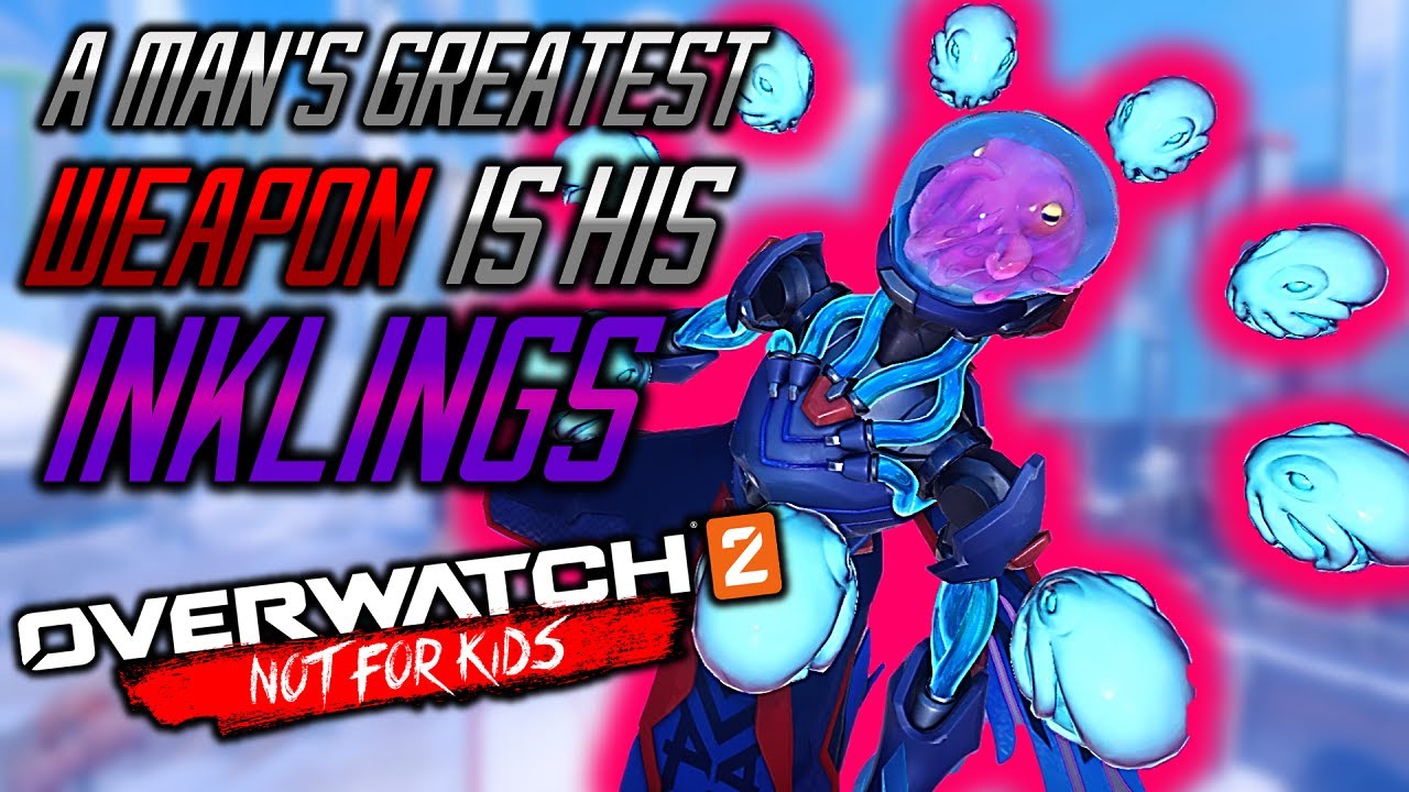 Flinging Ink at Players as Squid Zen! [Overwatch 2]