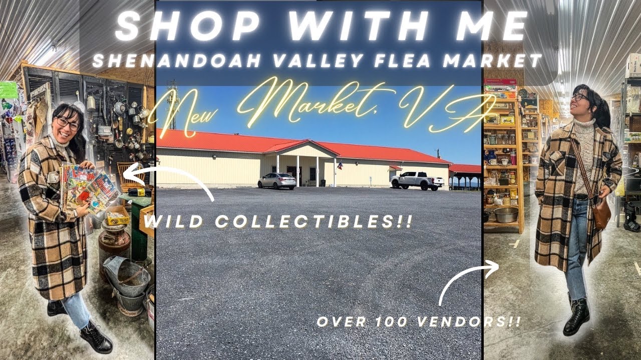 FLEA MARKET SHOPPING!! Shenandoah County Flea Market, New Market VA