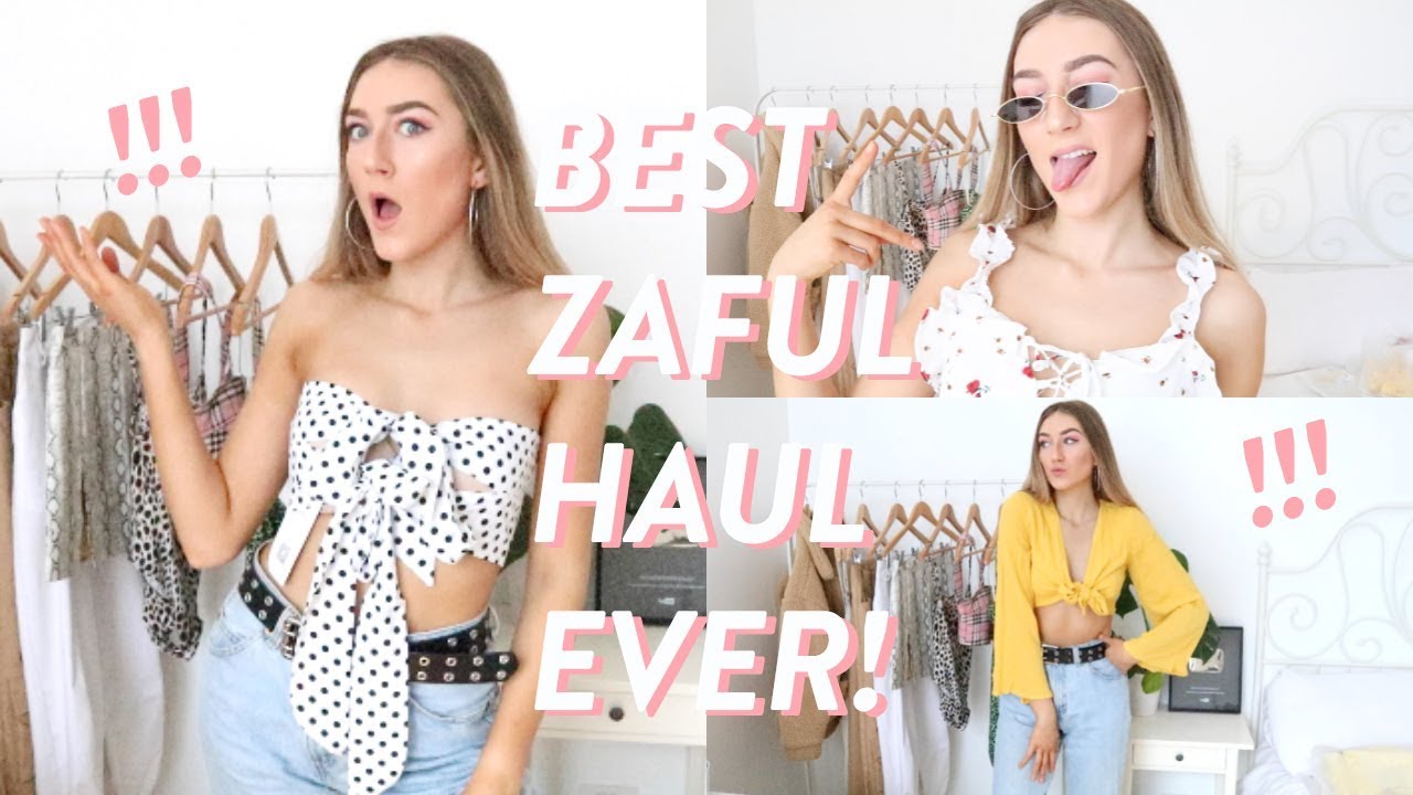 BEST ZAFUL HAUL EVER! $400 huge zaful first impressions try on haul!