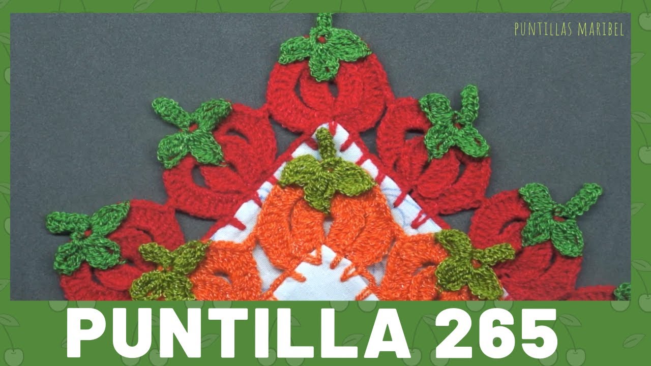 Puntilla 265 | Jitomates o Calabazas | Puntillas Maribel