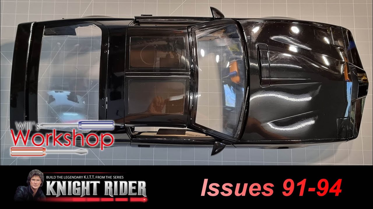 Build FanHomes KITT from Knight Rider: issues 91 - 94