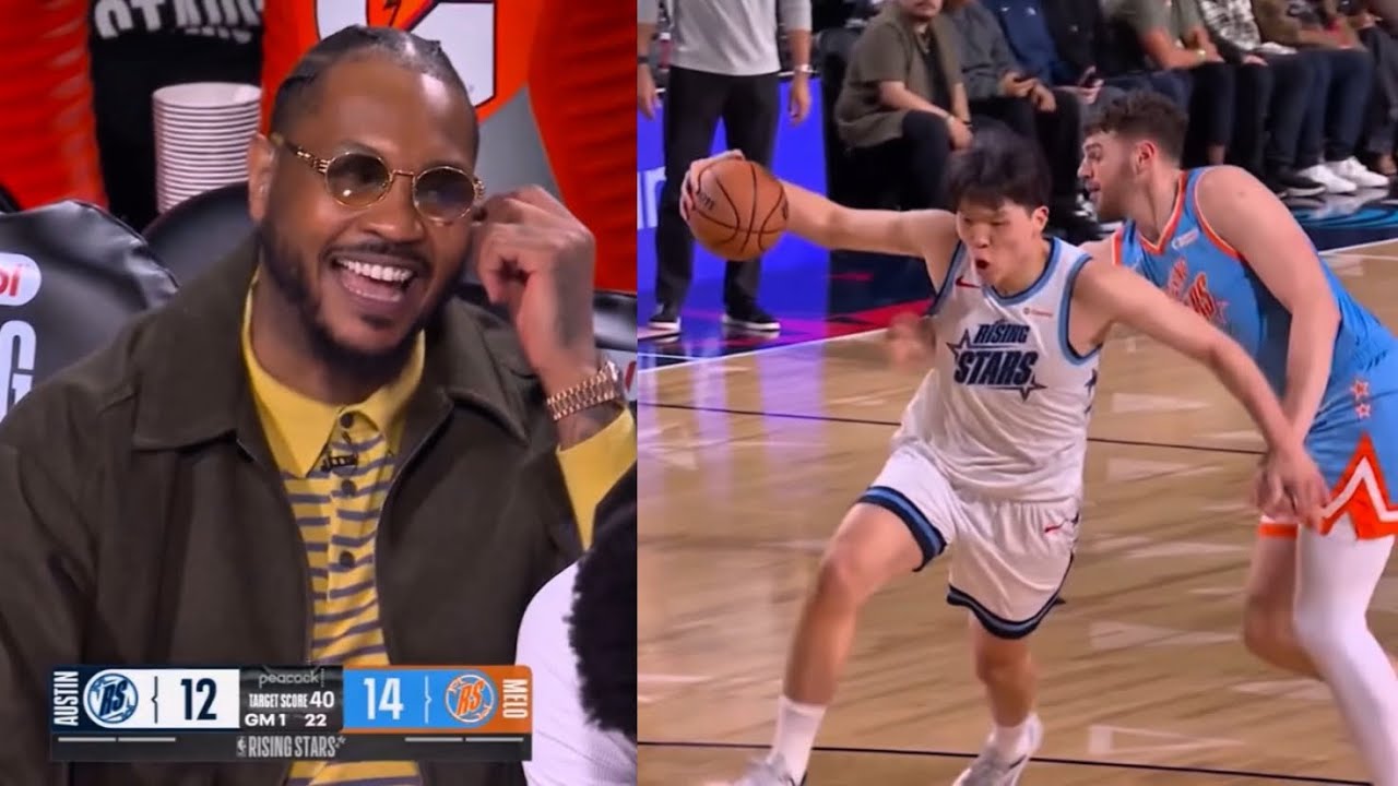 Yang Hansen COOKED Clingan & Carmelo Anthony Loved It 🔥