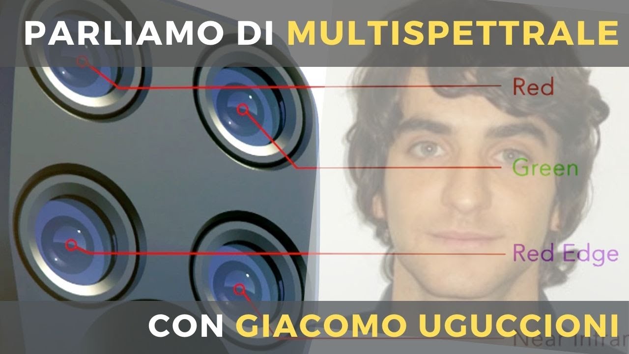 (Podcast Ep 104) Parliamo di sensori multispettrali - con Giacomo Uguccioni
