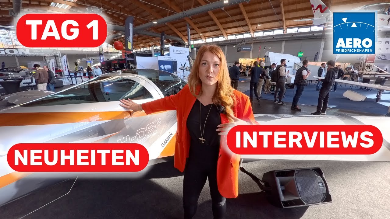 AERO 2025 -  Tag 1 - Neuheiten und Interviews