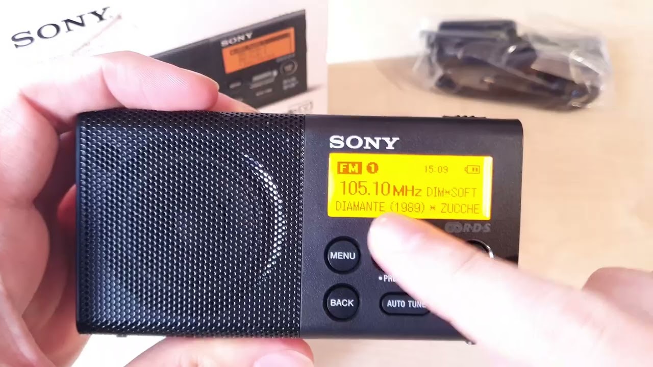 SONY XDR-P1DBP FM/DAB+ recensione italiano