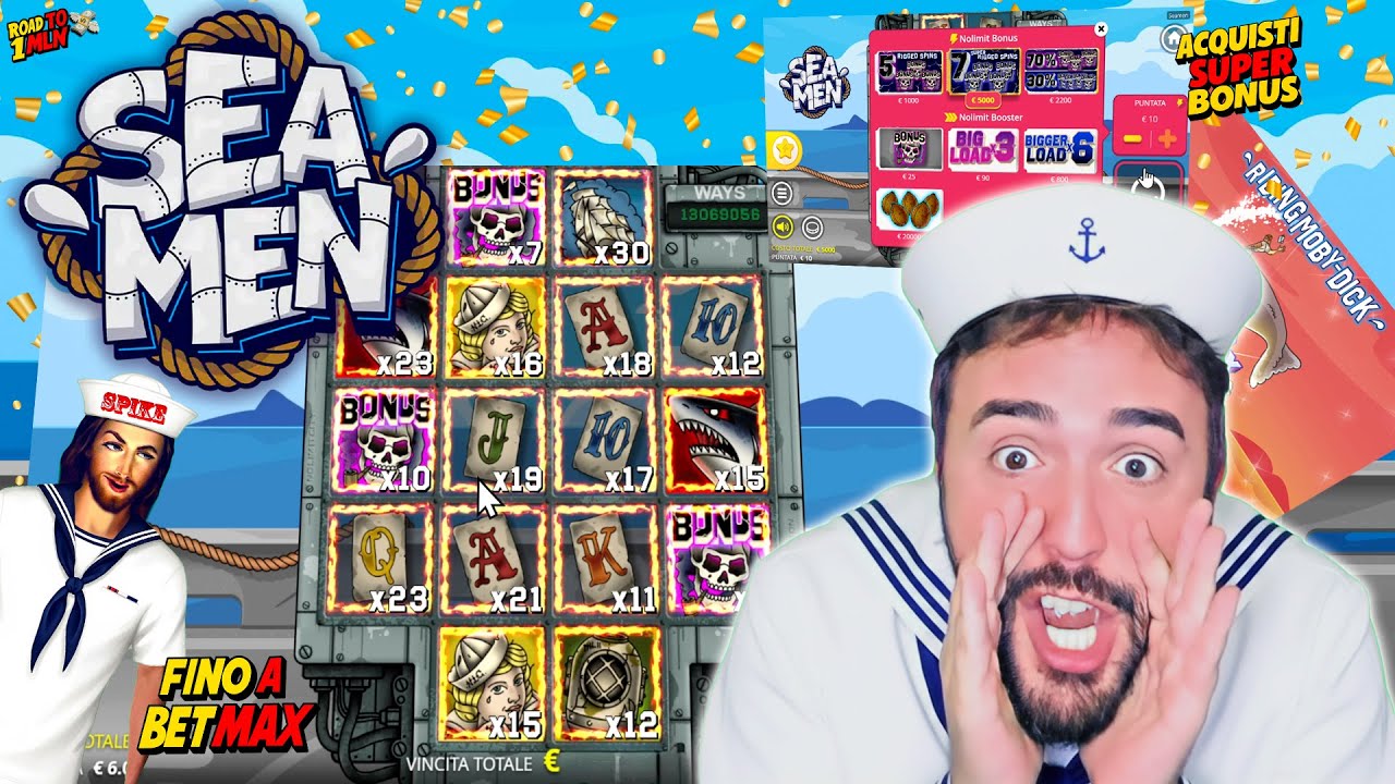 SPIKE SLOT ONLINE 🔴 - MAX WINs 💥 alla SEAMEN 💦🎰 con Acquisti BONUS fino a BET MAX 💰 |ROAD TO 1 MLN💸|