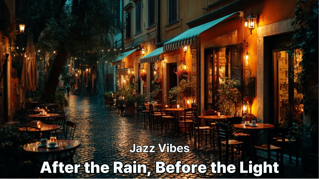 After the Rain Before the Light : 7 Hour Cozy Jazz Healing Music BGM for Focus, Sleep, & Cinema Mood