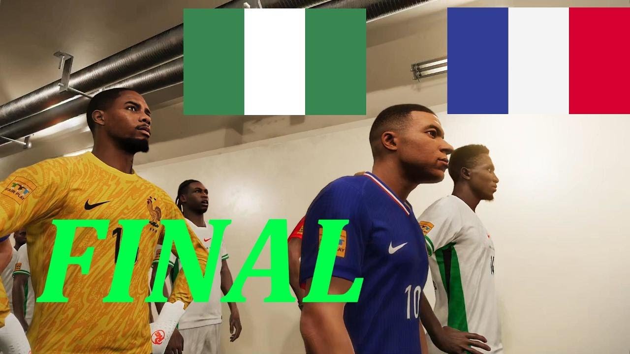 Nigeria vs France - 2026 FIFA World Cup Final - Full Game Simulation PES