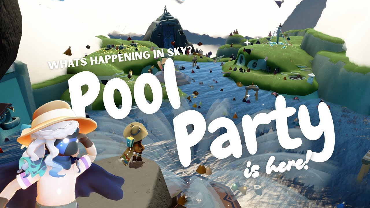 6th Sky Anniversary Pool Party is here! Sky children of the light | Noob Mode