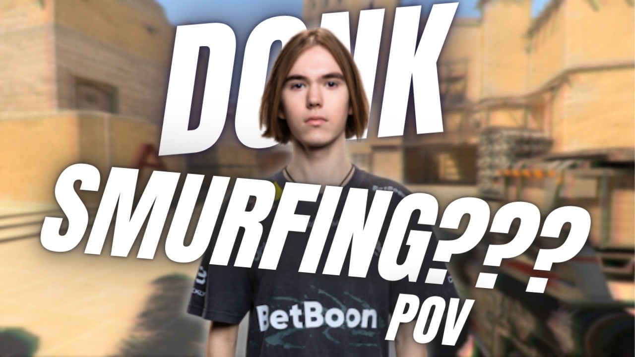 How Donk smurfs in 4000 Elo on Mirage (30-9 POV with Comms & Util Guide)