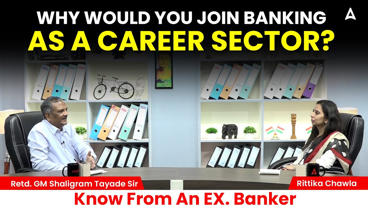 Why would you Join Banking Sector as a Career? | Know from an EX. Banker. Mr. SHALIGRAM TAYADE