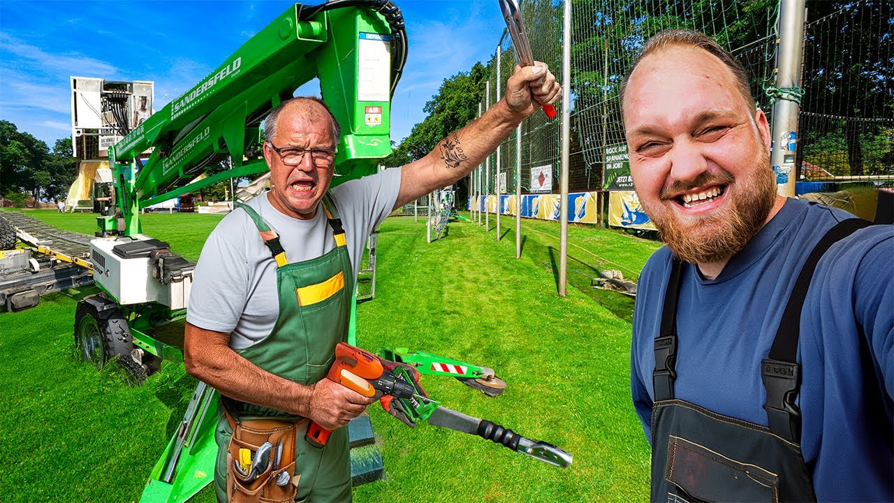 KRISEN-TAG: Baugerät-Versagen! Scheitert unser neues Projekt? ⚽🚧