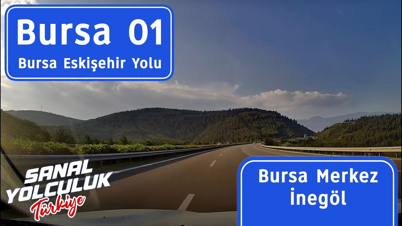 Bursa 01: Bursa Şehir Hastanesi kavşağından İnegöl'e...