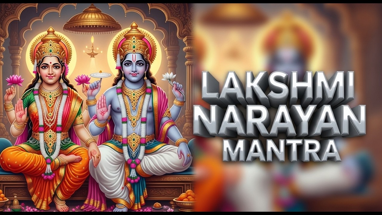 Lakshmi Narayan Mantra | Peace, Prosperity & Divine Blessings | 1 Hour Devotional Sleep Meditation