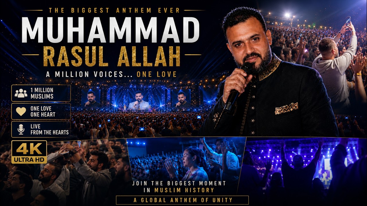 MUHAMMAD RASUL ALLAH | SALAMA | 1 Million Voices Singing for the Prophet ﷺ