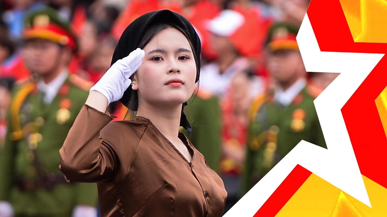 ЖЕНСКИЕ ВОЙСКА ВЬЕТНАМА А80 ★ WOMEN'S TROOPS OF VIETNAM ★ LỰC LƯỢNG PHỤ NỮ VIỆT NAM #militaryparade