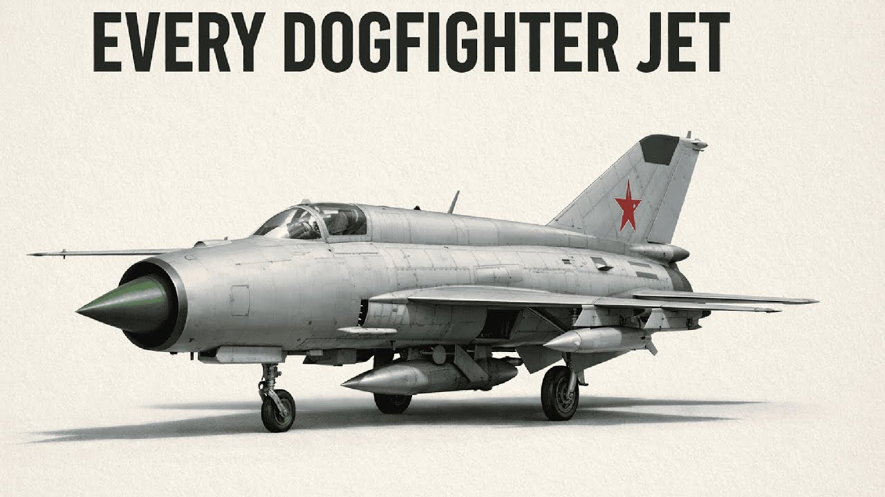 Every Cold War Dogfighter Aircraft Explained