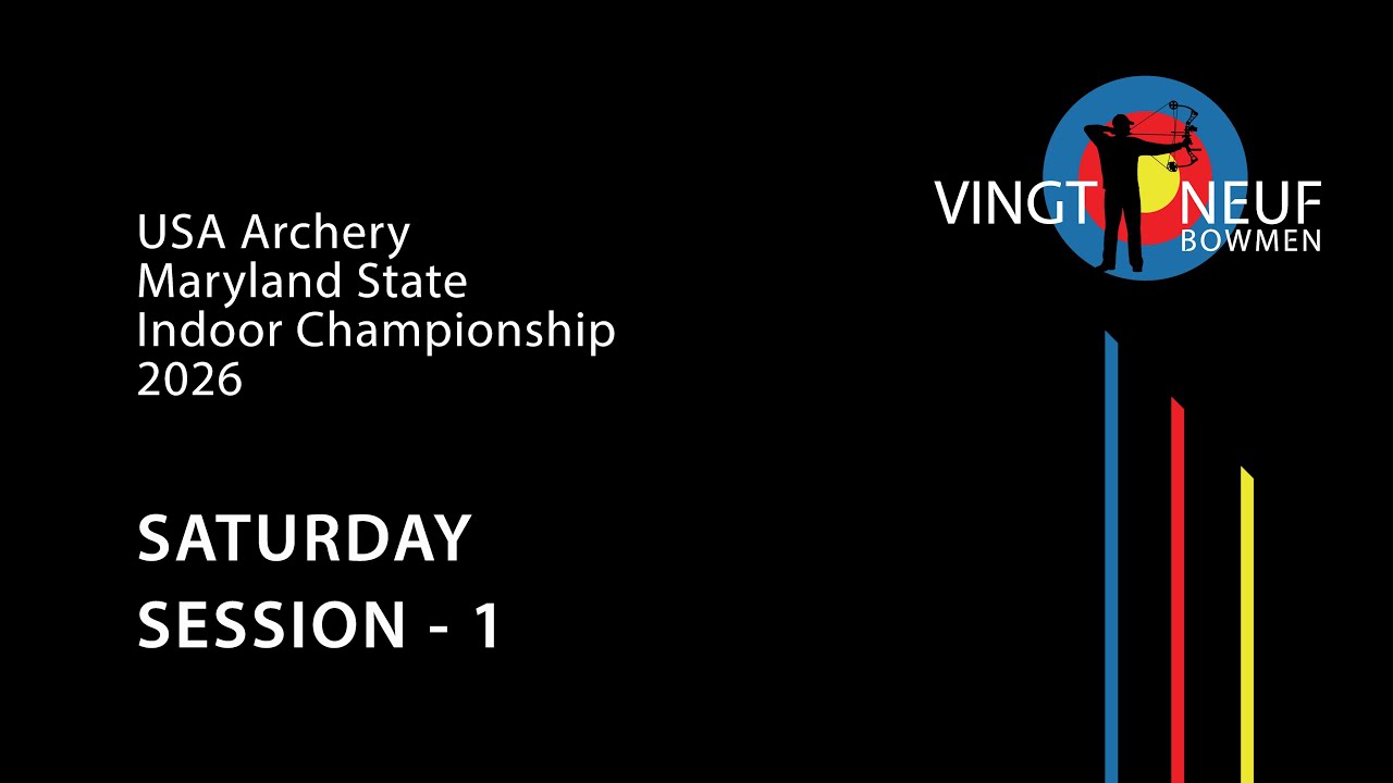 2026 USA Archery Maryland State Indoor Championship Saturday Session 1
