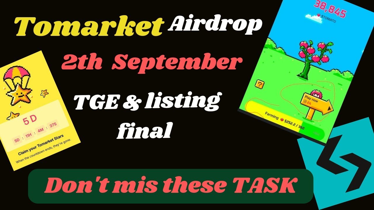 tomarket airdrop listing date final | tomarket tomato coin withdrawal | tomarket airdrop new update