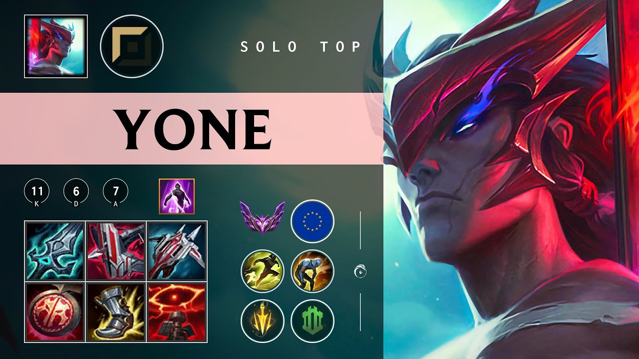 Yone Top vs Kennen - EUW Master Patch 26.03