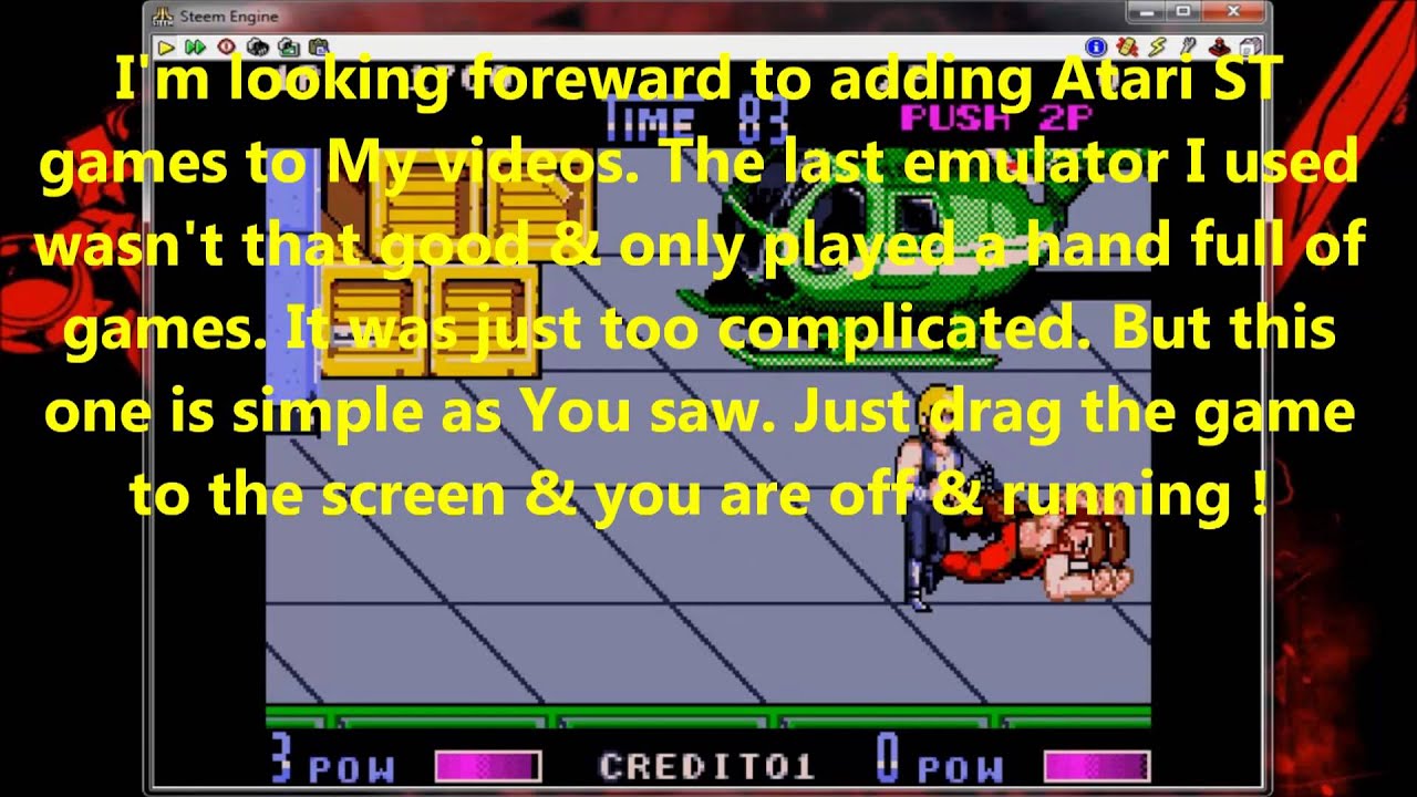 Atari ST Emulation test ( STEem )