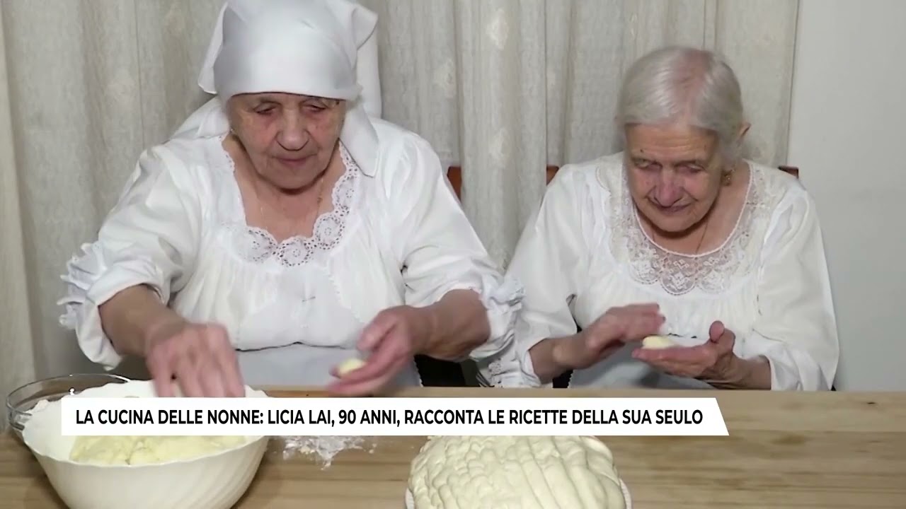 LA CUCINA DELLE NONNE: LICIA LAI, 90 ANNI, RACCONTA LE RICETTE DELLA SUA SEULO
