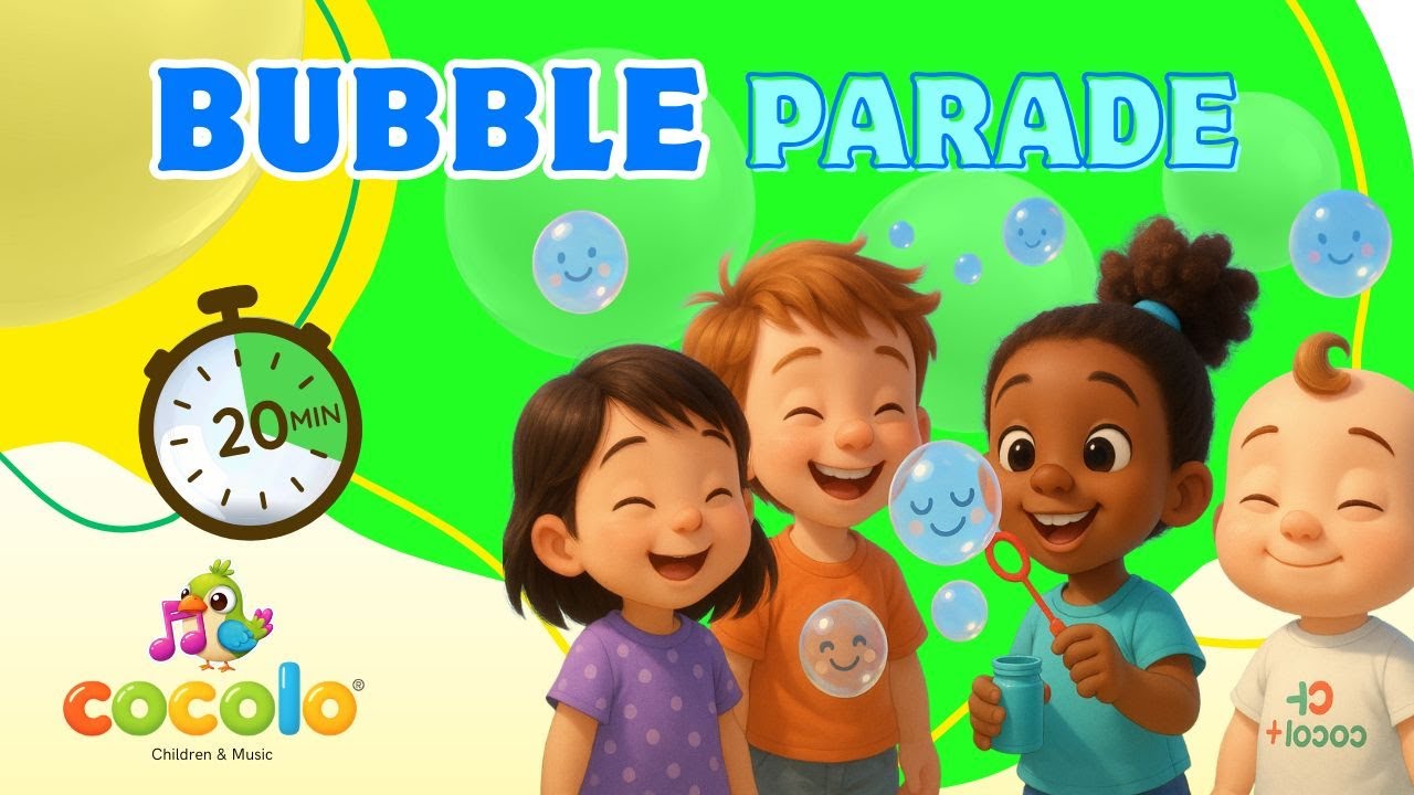 Bubble Parade PopPop | Catchy Kids Songs & Dance Moves