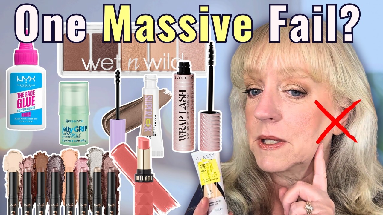 Testing HOT New Affordable Makeup: Mature Combo/Oily Skin