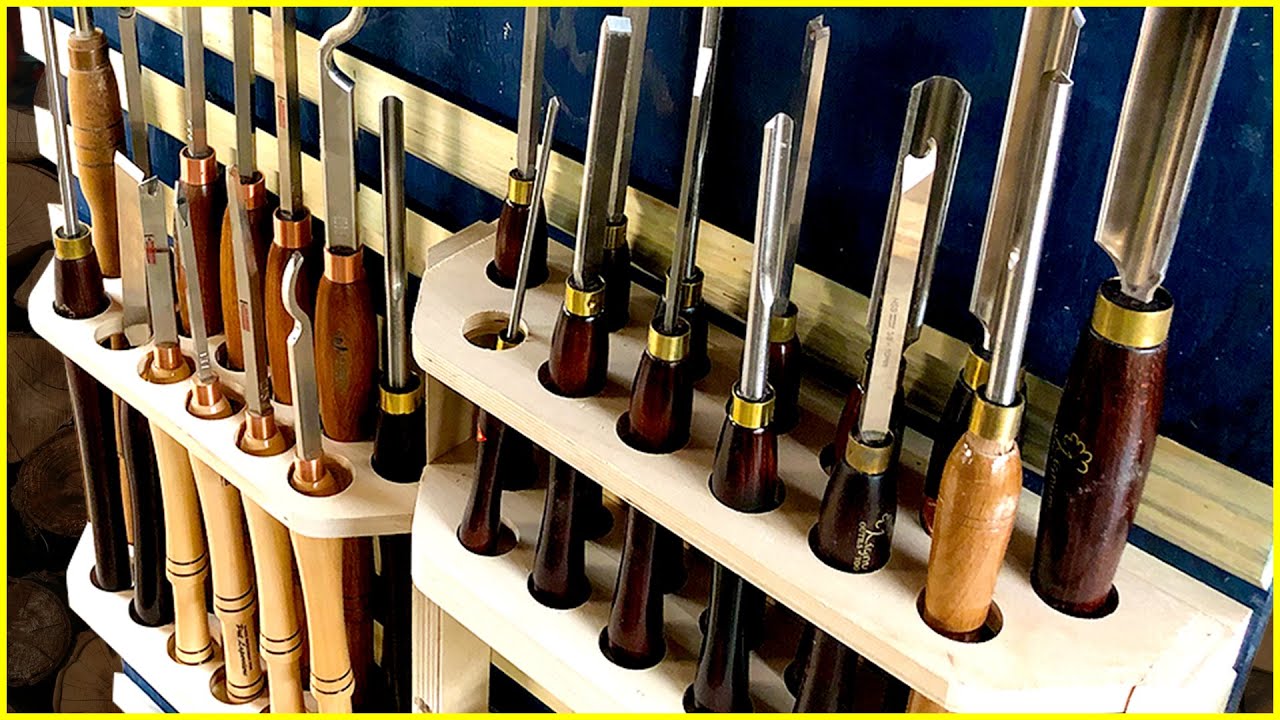 Making Woodturning French Cleat Tool Holders