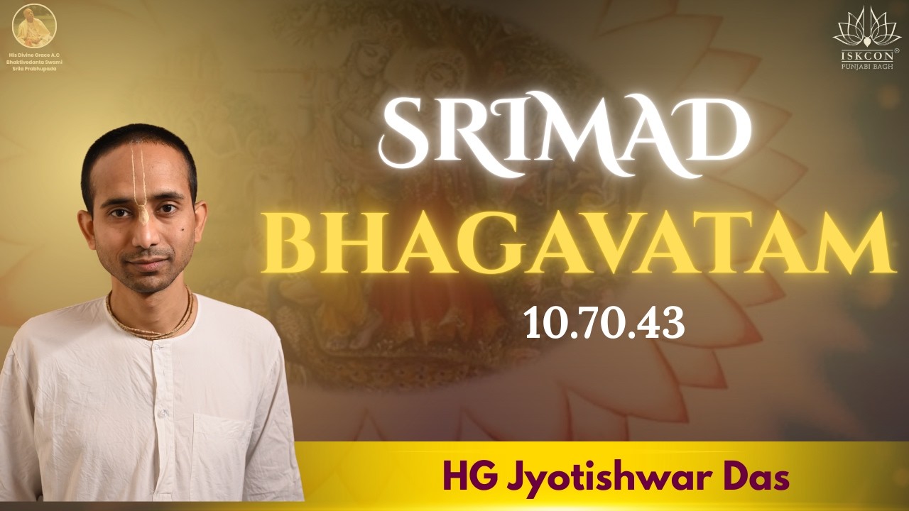 SB 10.70.43 | HG Jyotishwar Das | 10th Feb 2026