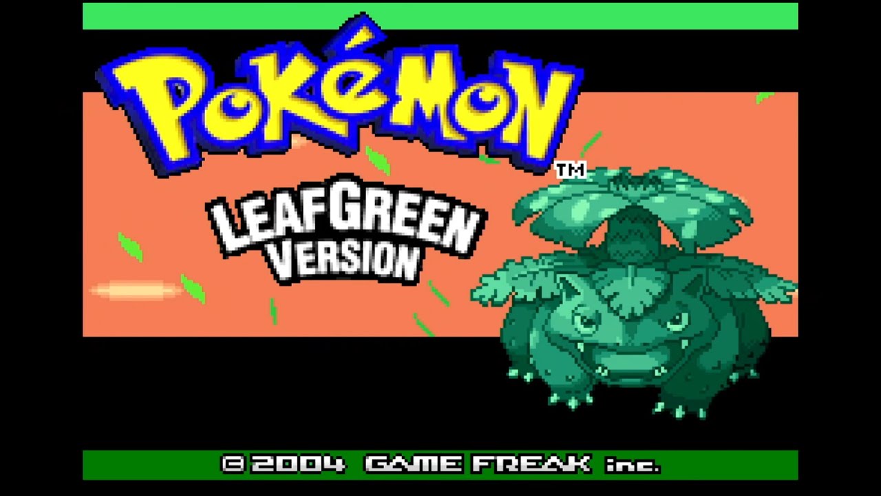 Indo enfrentar o Brock - Pokémon Leaf Green no Switch 2