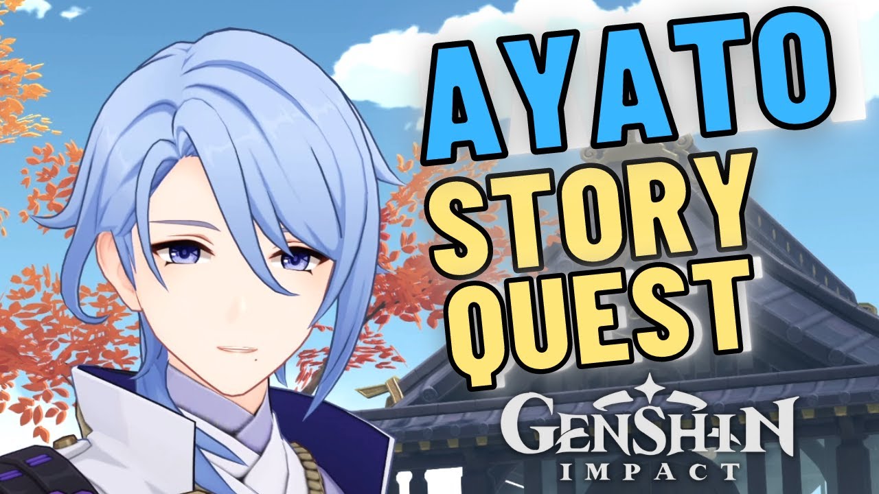 Ayato Story Quest “Cypressus Custos Chapter: Act 1 - The Firmiana Leaf Falls ” | 【Genshin Impact】