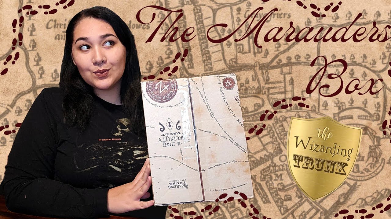 THE WIZARDING TRUNK | The Marauders Box | Harry Potter Mystery Box Unboxing