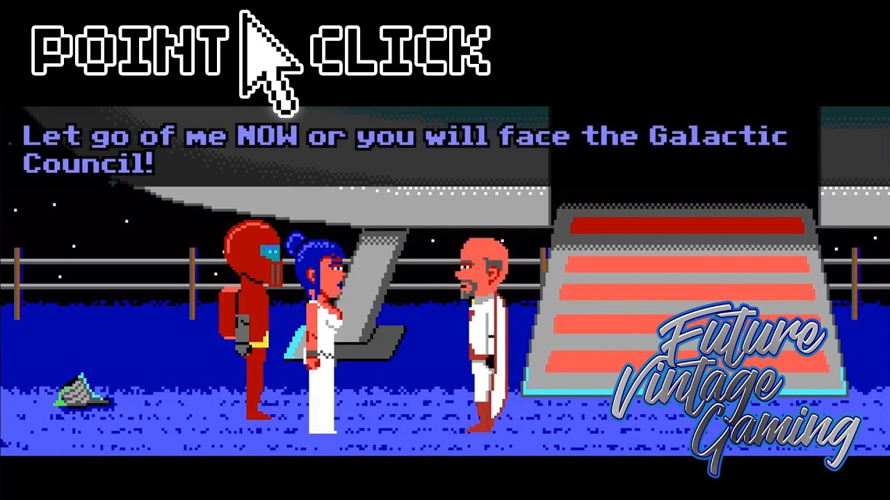 Stellar Mess - Demo (AGS) Free Retro SciFi Comedy Pixel Art Point and Click Adventure Game