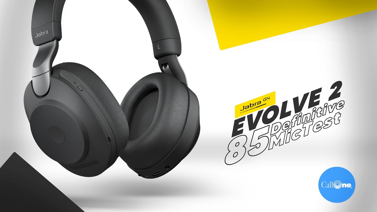 Jabra Evolve2 85 Definitive Mic Test | Boom Up or Down?