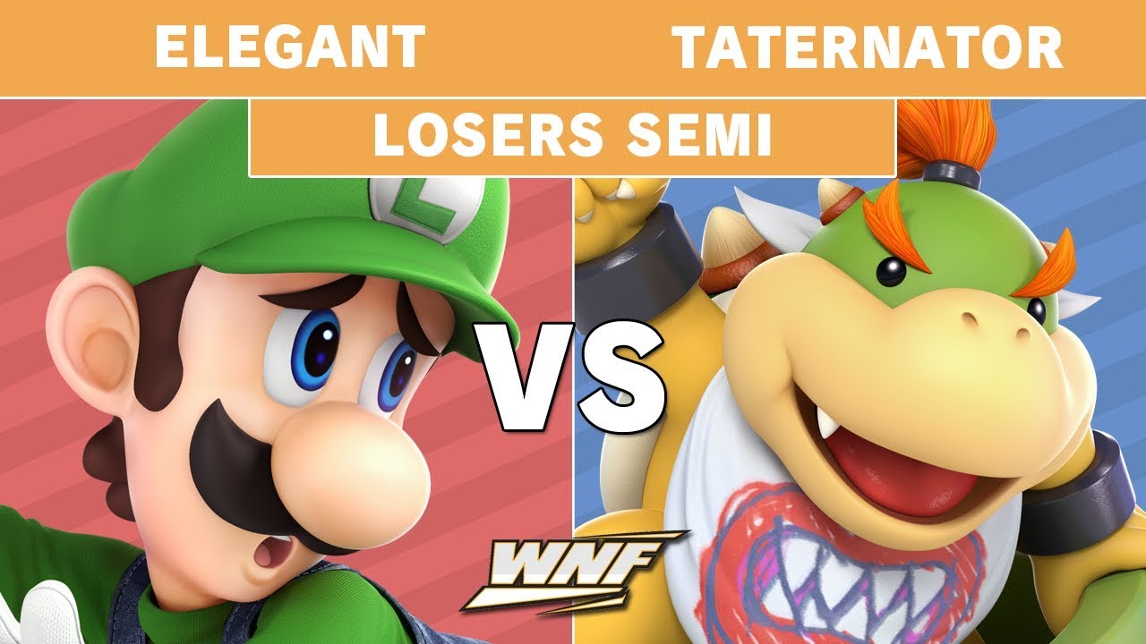 WNF 4.8 - Elegant (Luigi) Vs. KH | Taternator (Wendy) Losers Semis - Smash Ultimate