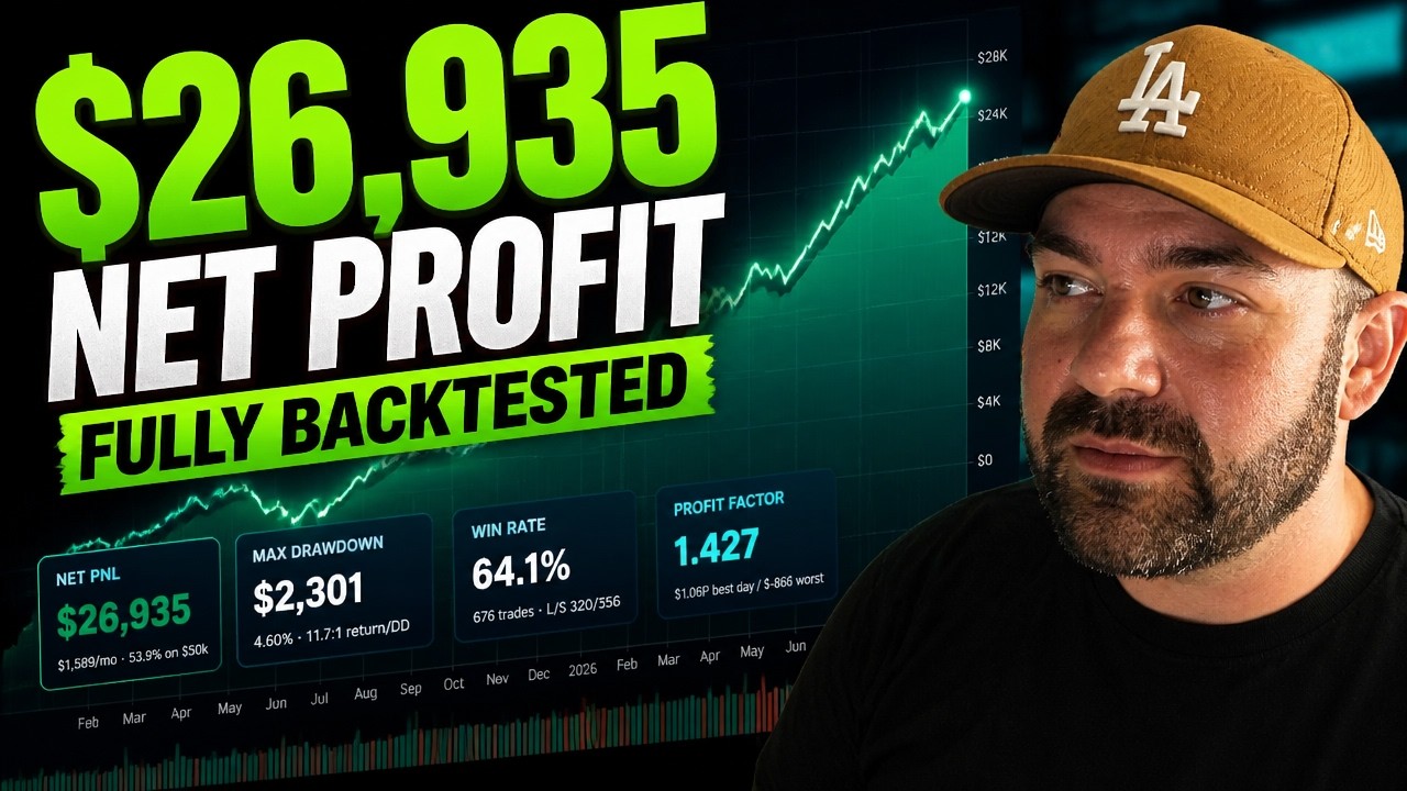 MNQ Strategy Reveal: 64% Win Rate with 70-30 Validation