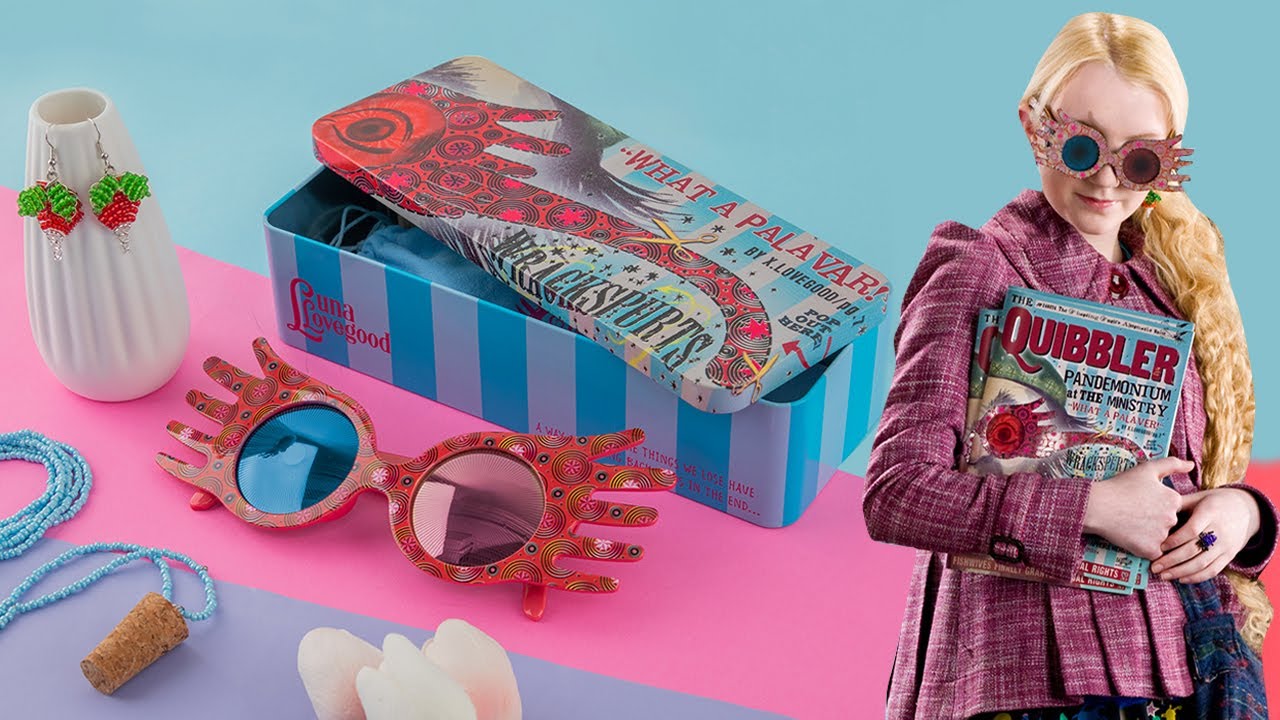 Introducing Cinereplicas' Trinket Trio : Luna Lovegood Glasses and Jewellery
