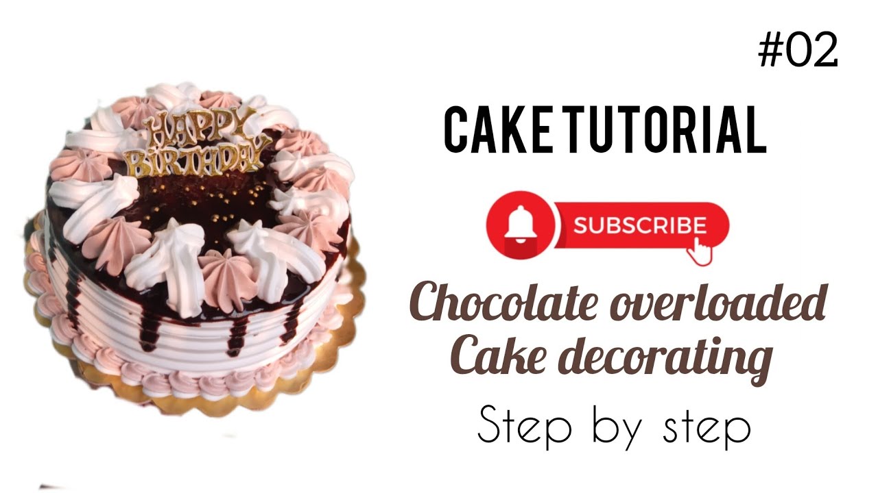 Chocolate Overloaded Cake🤤 || How To Make Tasty Cake || Homemade || Subscribe&like || 👍