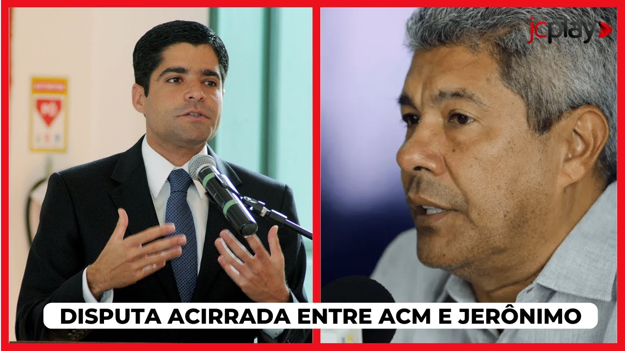 PESQUISA GOVERNO BAHIA: JERÔNIMO RODRIGUES ou ACM NETO está na FRENTE?