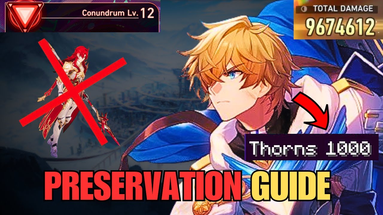 Conundrum 12 Made EASY with Gepard │ Honkai Star Rail Gold and Gears Preservation Path Guide