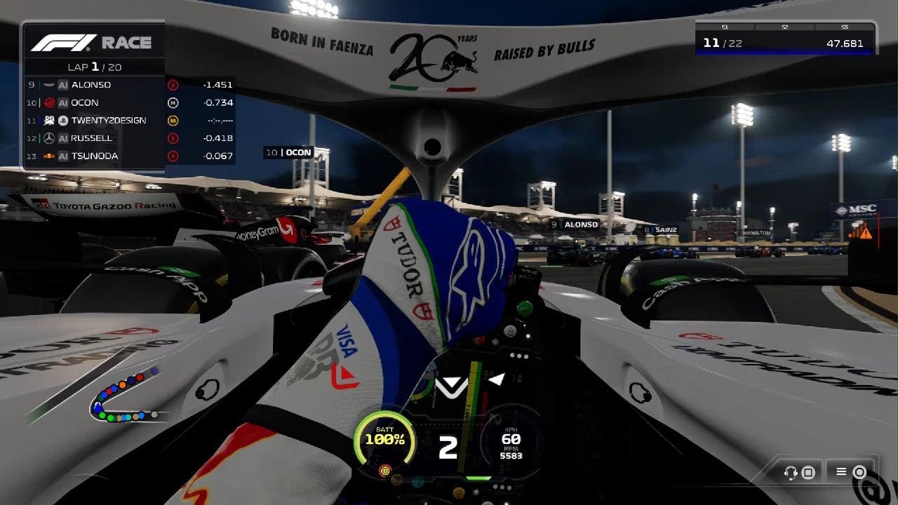 F1/25/Night Race🔥/First run