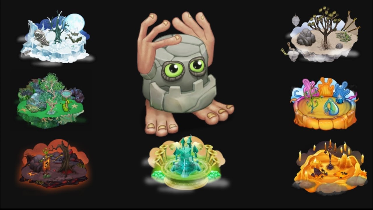 Noggin - All Monsters Sound And Animation (My Singing Monsters)