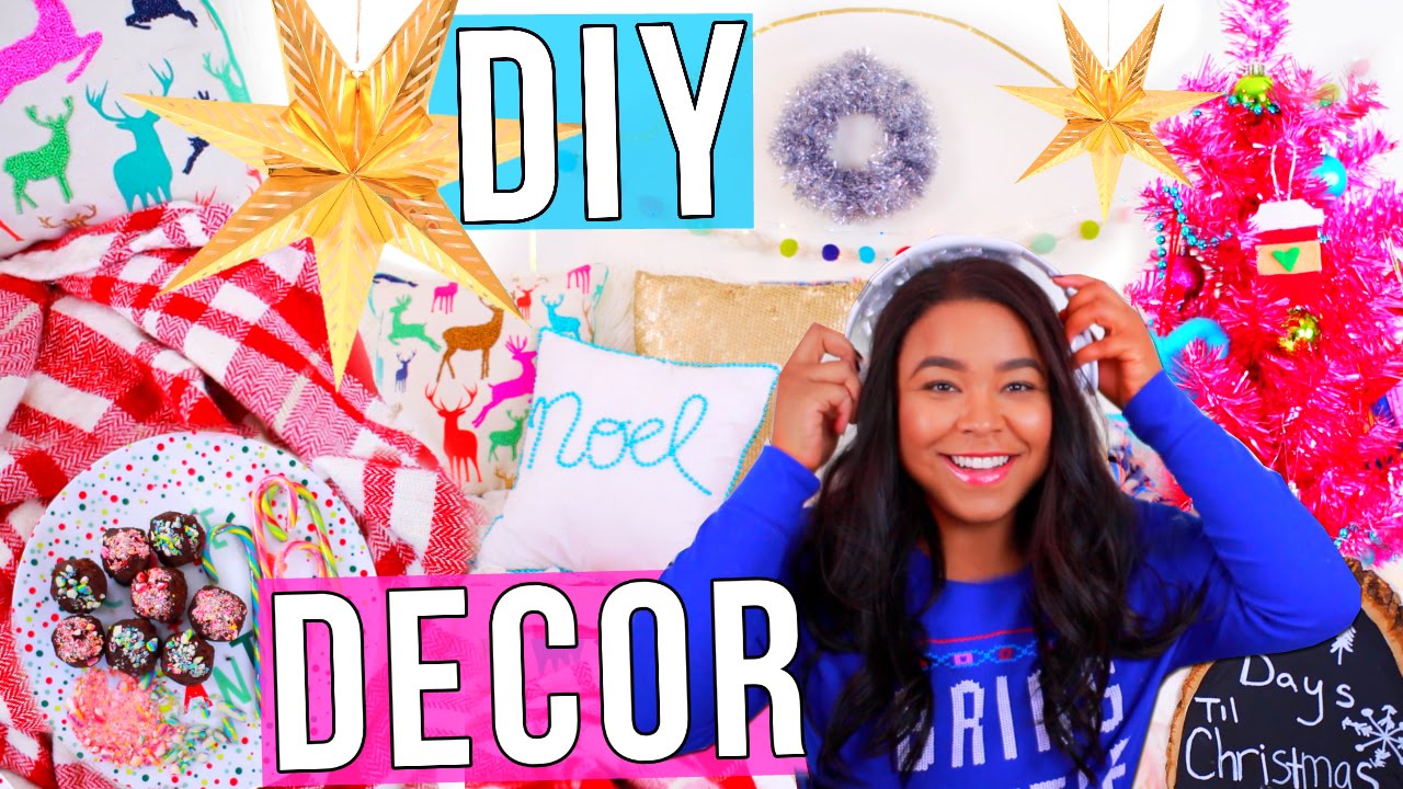 DIY Holiday Room Decorations! Easy DIY Christmas ideas!