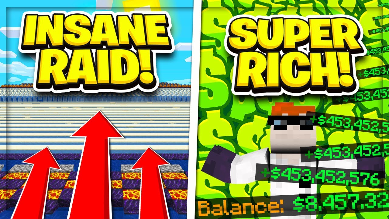 INSANE RAID! **SUPER RICH!** | Minecadia Minecraft  Factions