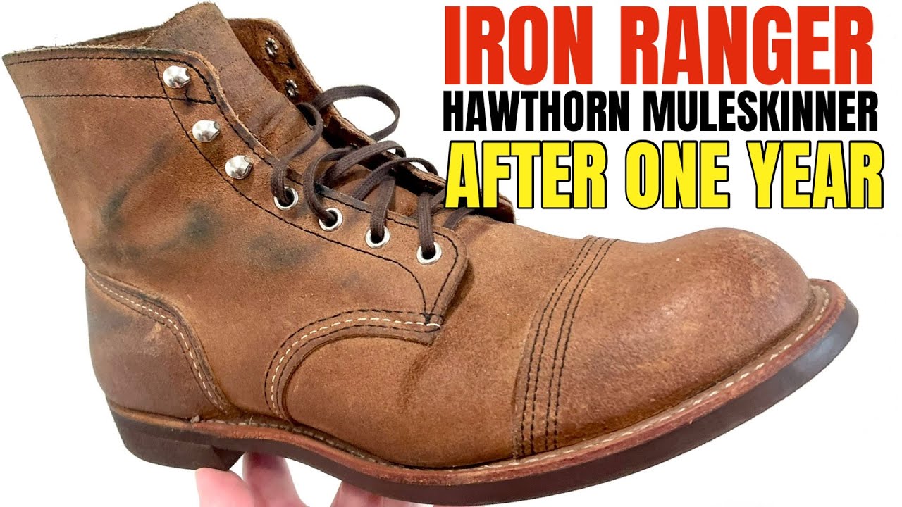 Red Wing Iron Ranger Break-In Update | Hawthorn Muleskinner After Waxing!